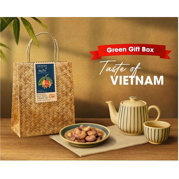 Túi Hạt Điều Rang Muối Vỏ Lụa