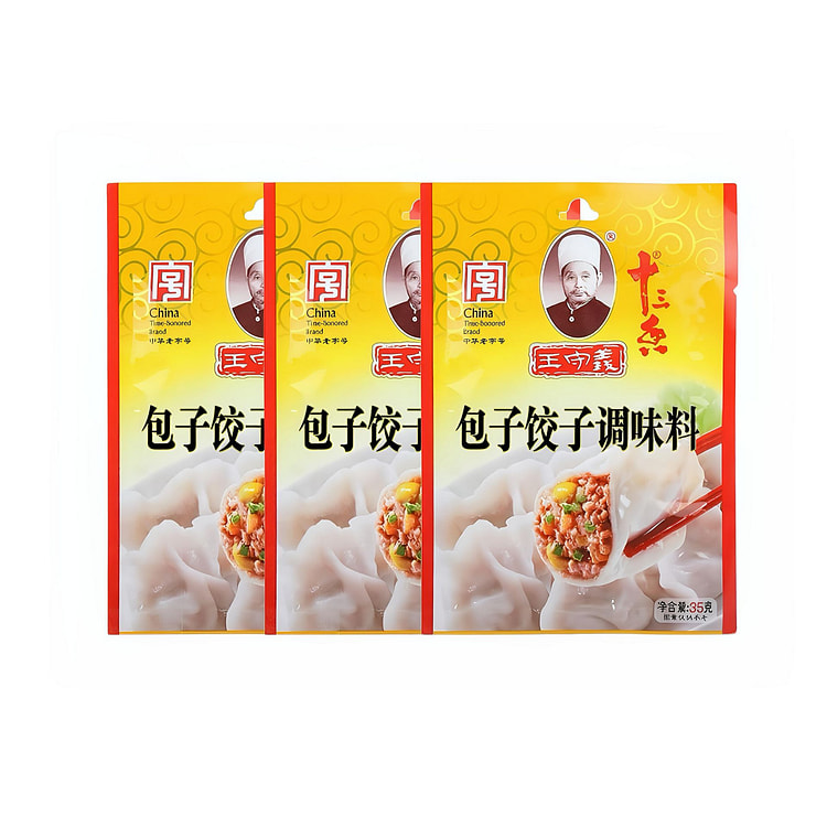 王守义包子饺子馄饨馅饼丸子调味料35g*3袋 105 克