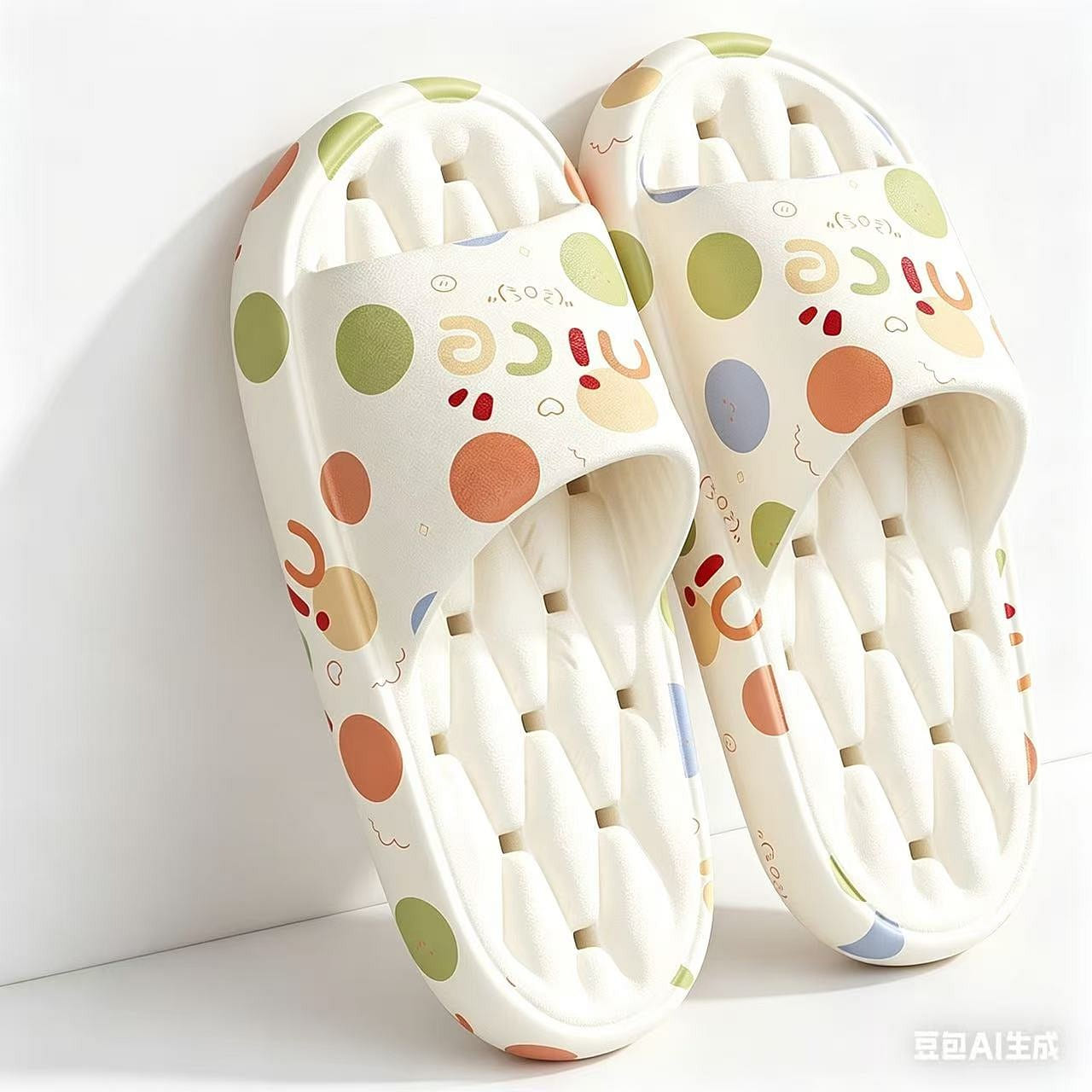 Bathroom anti slip women’s slippers size 38-39/1 p 1 each