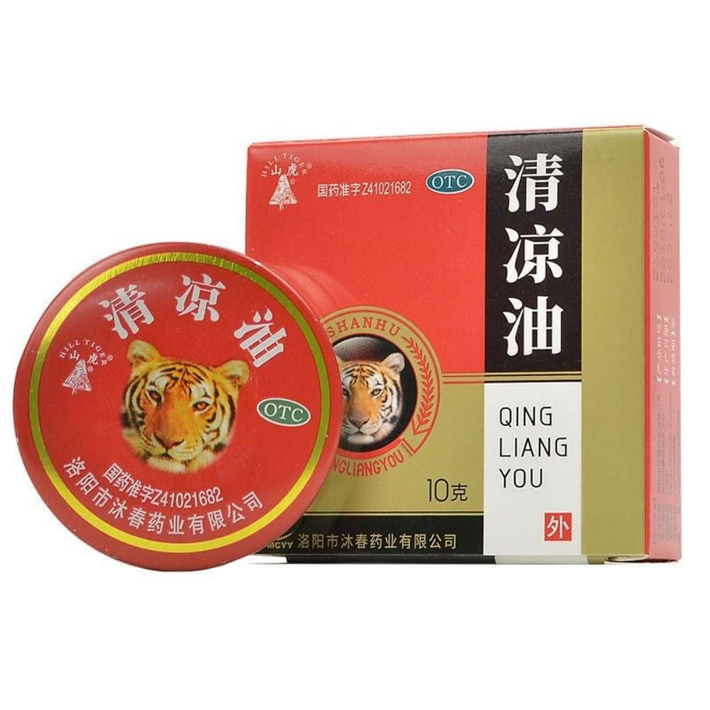 Mountain Tiger Balm for itching 10g Ointment Qing Liang You Wan Jin You 3 g