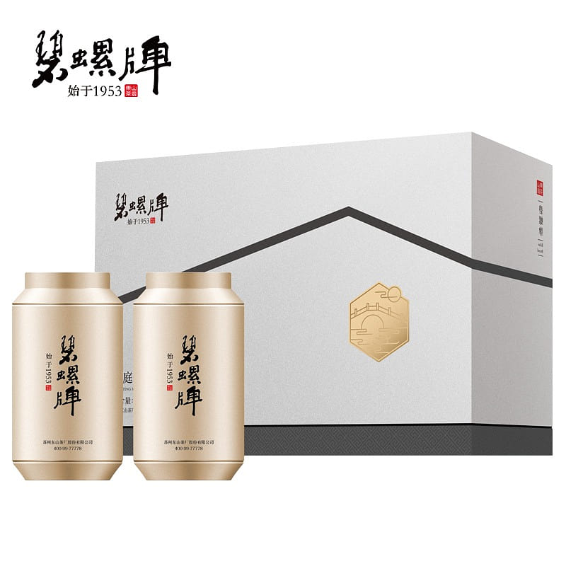东山茶厂 碧螺春绿茶 明后二级 1盒 200 克