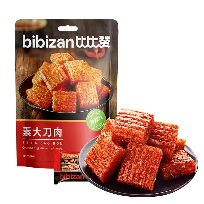 比比赞 素大刀肉麻辣条8090后儿时味怀旧零食小吃货休闲食品大礼包 228g 228 克