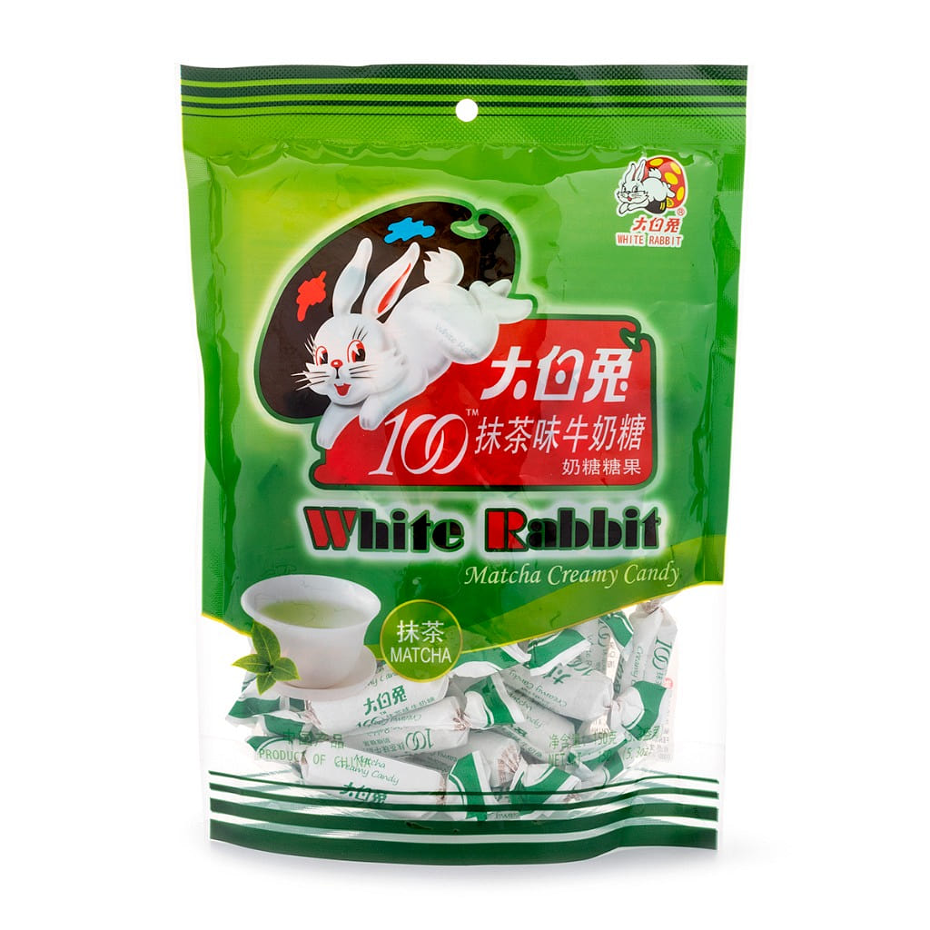 White Rabbit Matcha Flavor Milk Candy 180 g