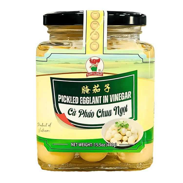 Happy Elephant Cà Pháo Ngâm Giấm 15.5oz