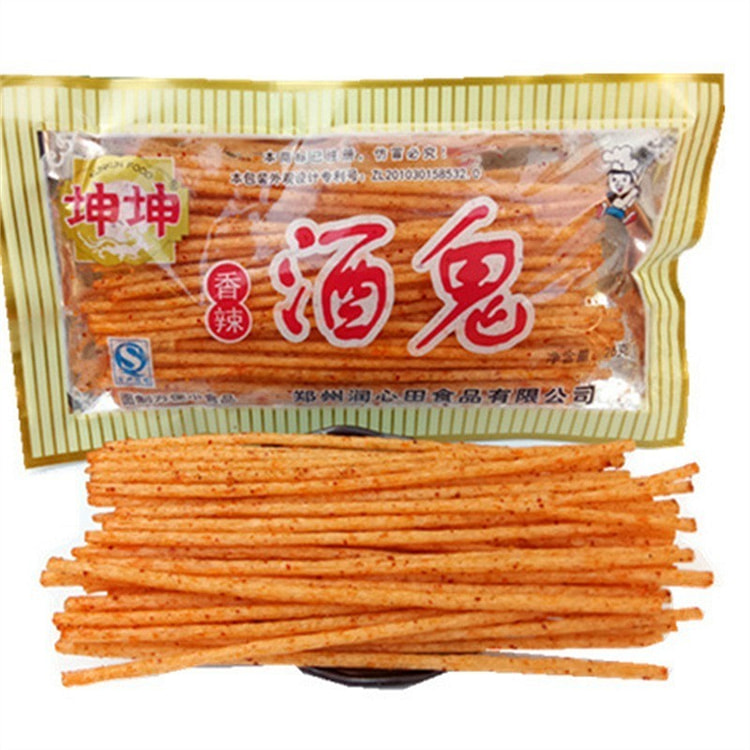 坤坤 酒鬼辣条 大辣棒 儿时怀旧零食 16g 16 克
