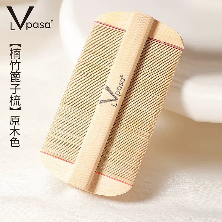 老式加密竹梳子 1 个 1 盒