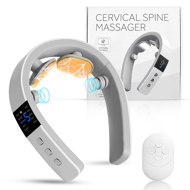 Neck Massager for Pain Relief Deep Tissue w/ Heat 1 each