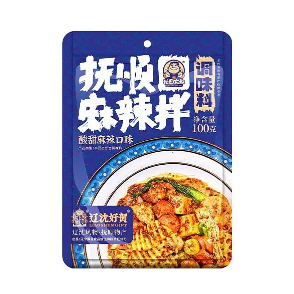 正宗东北抚顺麻辣拌调味料酸甜麻辣口味100g*1袋 100 克