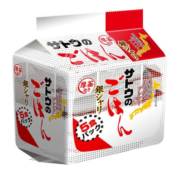 Sato Foods Sato Rice Gin Shari 200g (5 servings) 1 box
