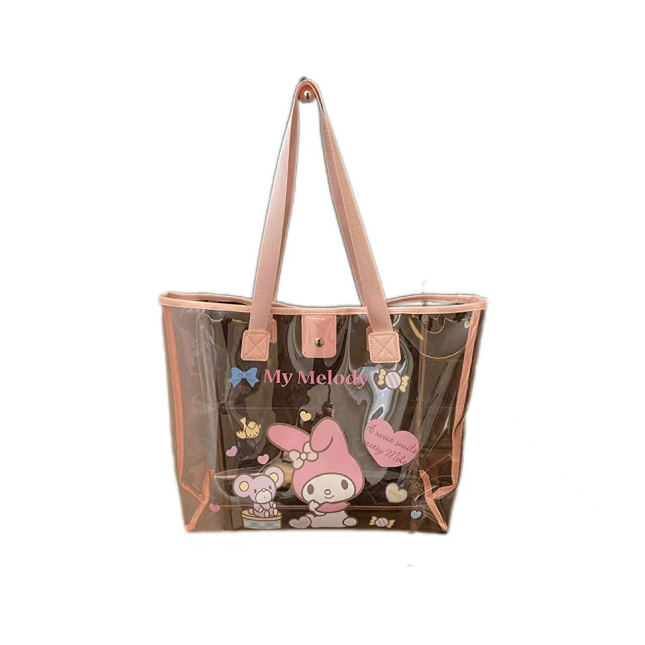 Sanrio Waterproof Oversized Shoulder Beach Bag – Melody 1 Piece 1 each