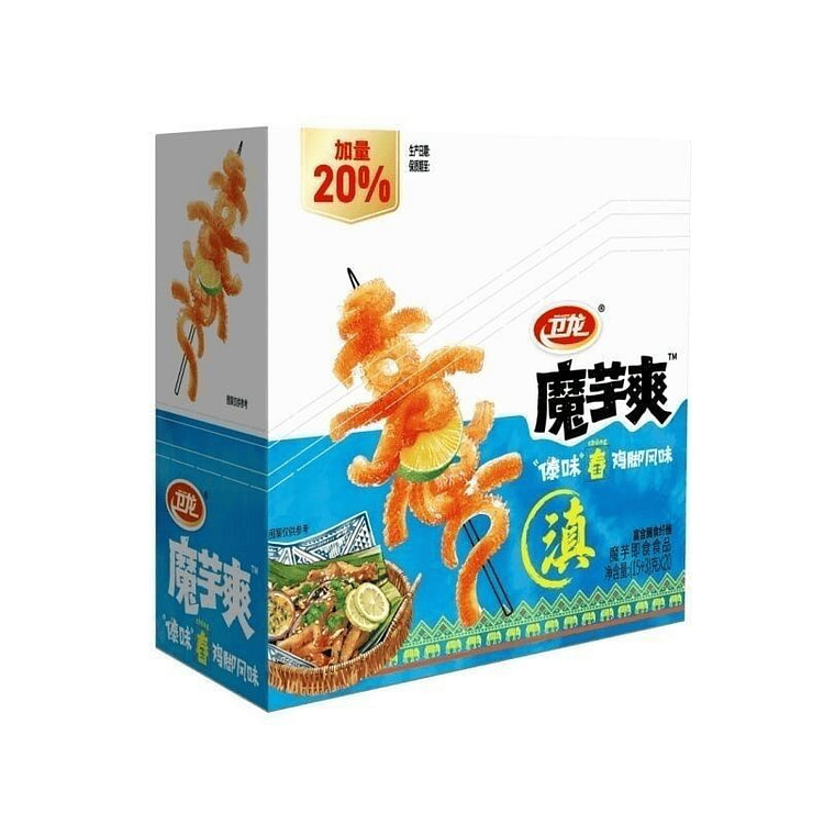 Weilong Konjac Snack Dai Flavor 360g 360 g