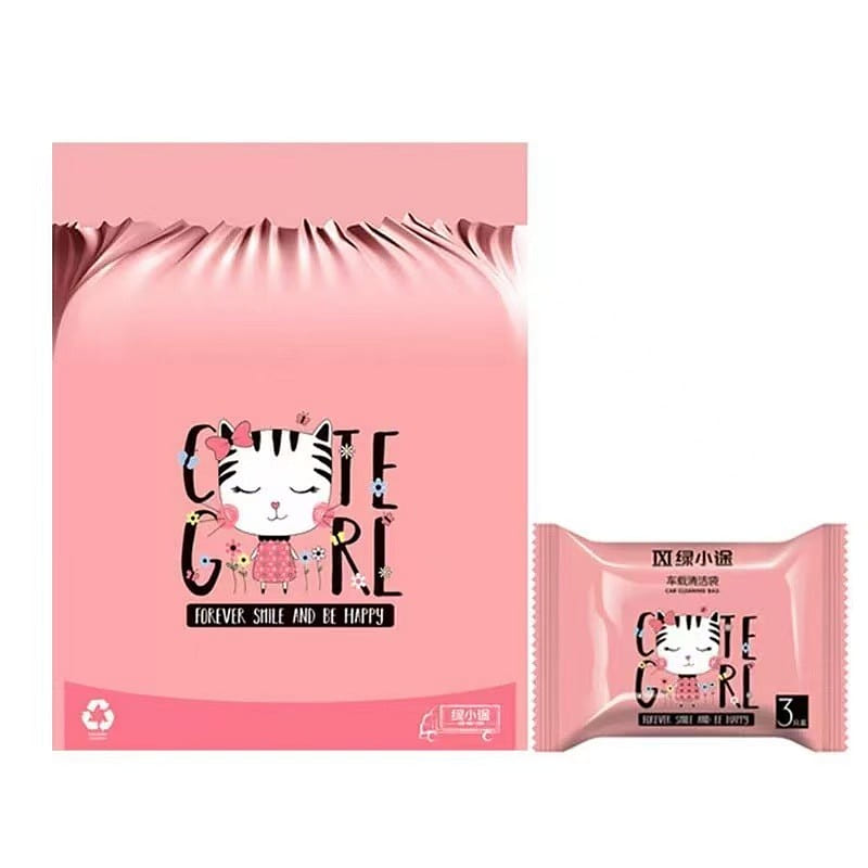 Lvxiaotu Car Trash Bags, 4 Packs, 60 Bags 4 each