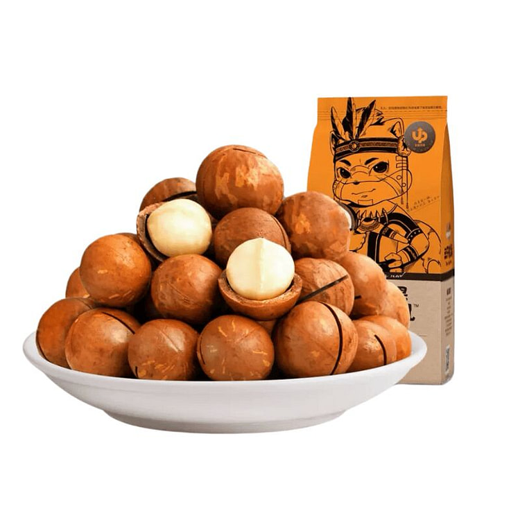 Three Squirrels, Macadamia Nut Cream Flavor, 1 Bag