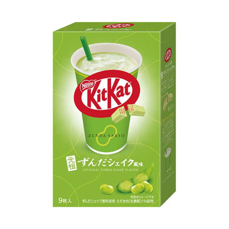 KIT KAT 雀巢 豆乳奶昔口味 9 枚/
