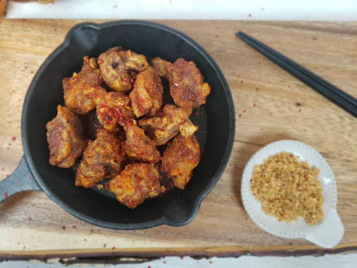 [Asian Street Food] Spare ribs with cumin and garlic Weee!