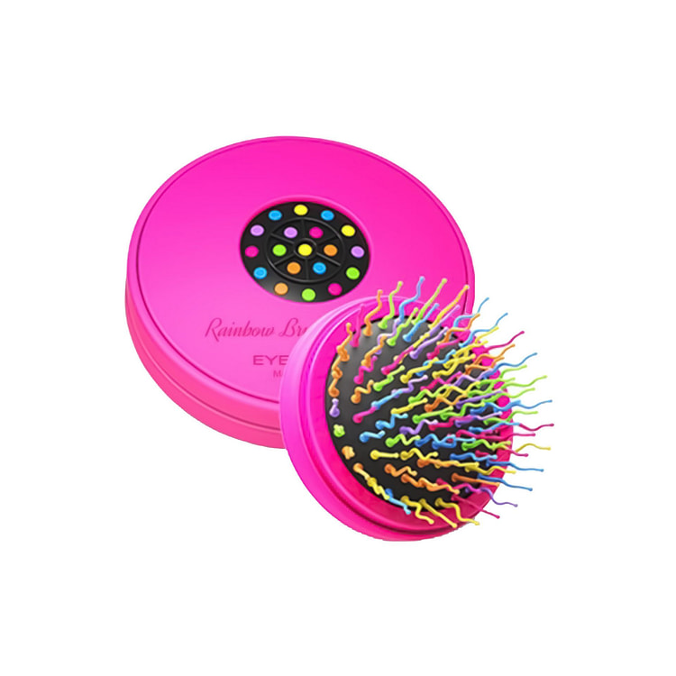 Eyecandy Rainbow volume S brush Compact (Pink) 1 count