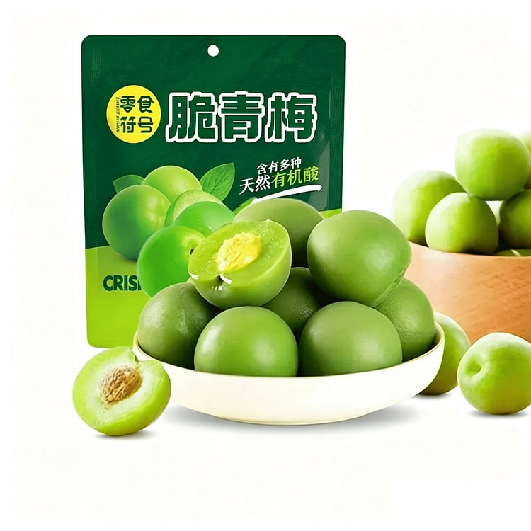 Snack Symbol Crispy Green Plum 125 g
