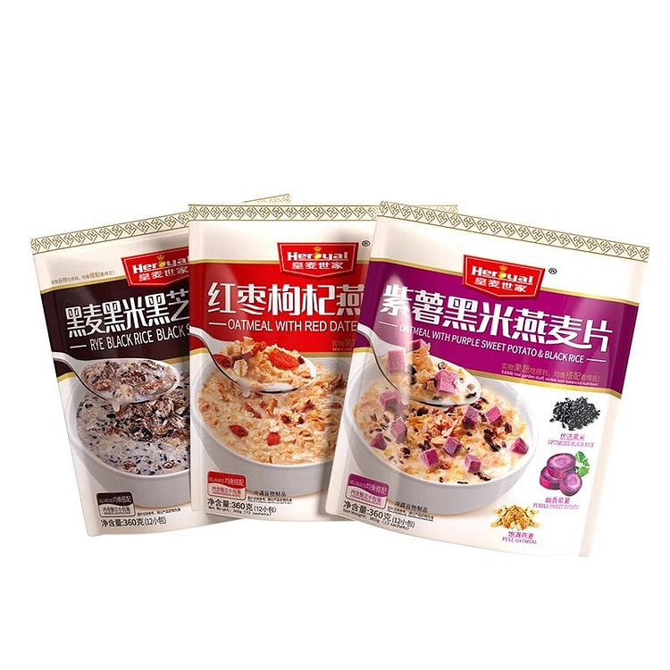 Royal Canin Oatmeal Rye Black Rice Cereal Meal Replacement 360g*3