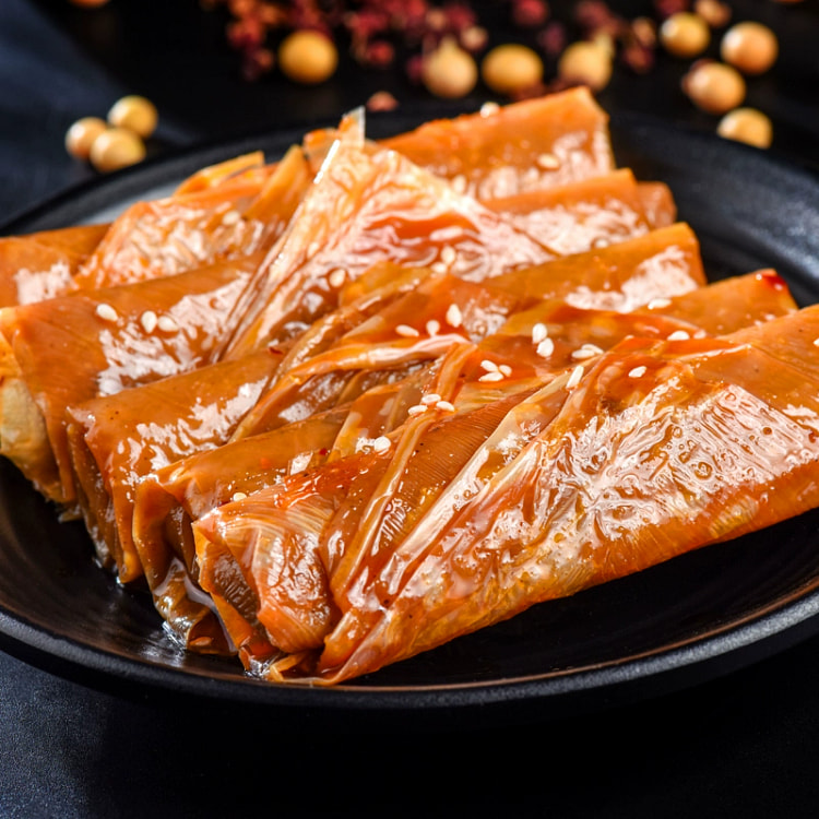 Luojiang Bean Chicken Sichuan Deyang Specialty Vegetarian Chicken Bean Prod