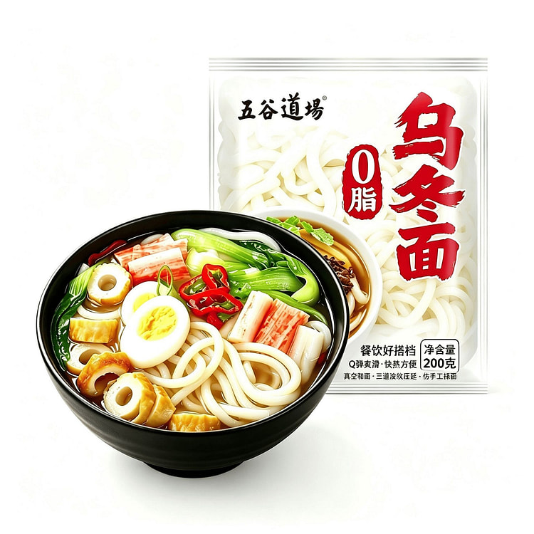 Wugudaochang 0-Fat Udon Noodles 200 g
