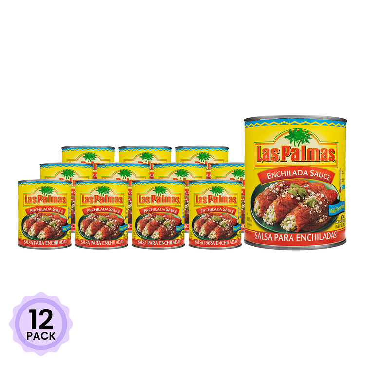 Las Palmas 墨西哥卷饼酱 微辣 28 盎司*12 包