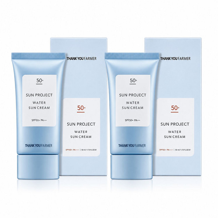 Thank You Farmer Sun Project Water Cream 50ml 1+1 100 ml