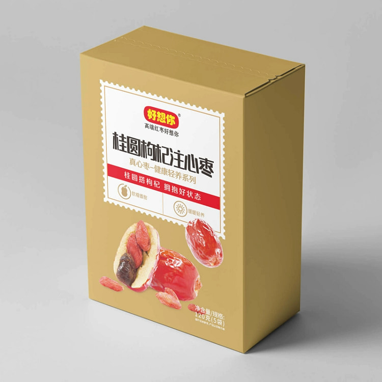 桂圆枸杞注心枣120g*1盒