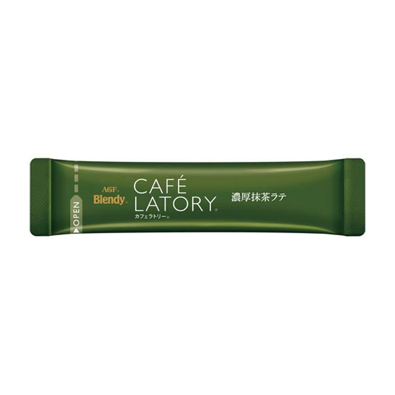AJINOMOTO 味の素 AGF ブレンディ カフェラトリースティック 濃厚抹茶