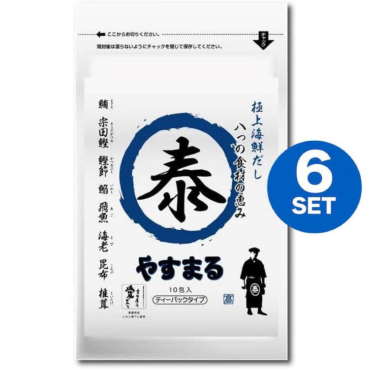 Yasumaru 特级鲜鱼高汤（30包）6盒装 1 份