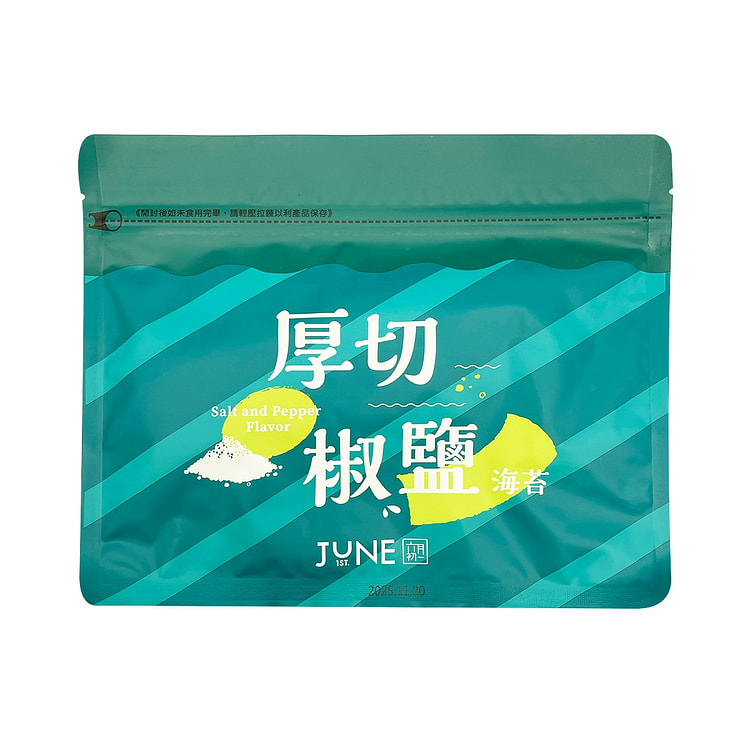 台湾【六月初一】厚切椒盐海苔