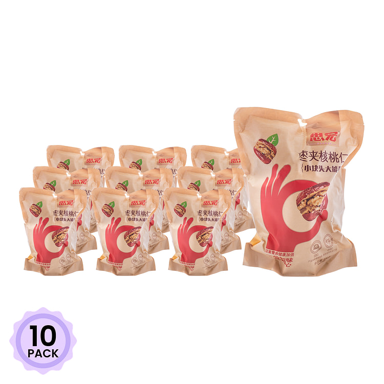 Táo Tàu Kẹp Óc Chó Sihong 500 g*10 pack