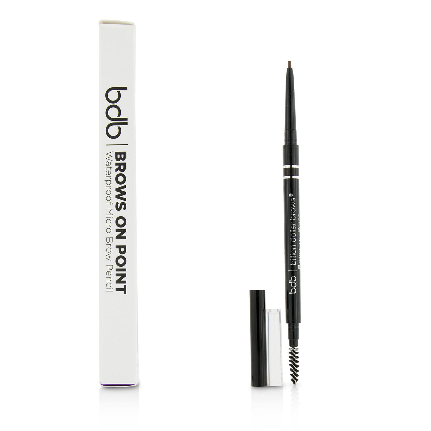 Billion Dollar Brows Fine Waterproof Eyebrow Pencil Raven 0.05 g