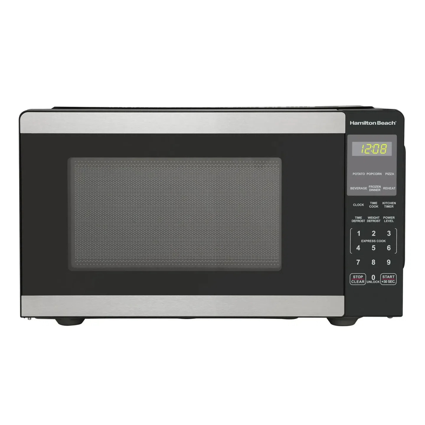 Hamilton Beach 0.9 Cu ft Countertop Microwave Oven 1 box