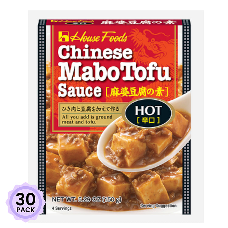 House Mabo Tofu Sauce Hot 5.29 盎司*30 包