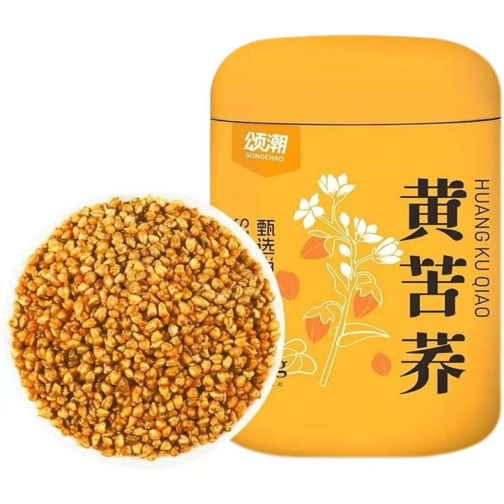 颂潮黄苦荞茶400g*1罐 400 克