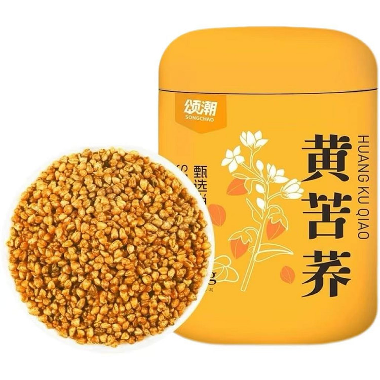 Songchao Yellow Buckwheat Tea 400g*1 Can 400 g