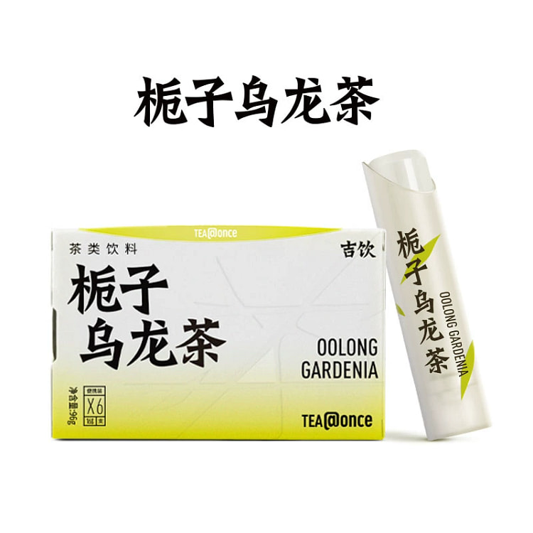 @once吉饮栀子乌龙风味浓缩茶装 6支装