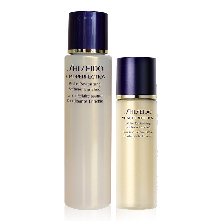 SHISEIDO 资生堂 悦薇水乳套装珀翡紧致护肤中样2件套 爽肤水75ml+亮肤乳30ml 【滋润】