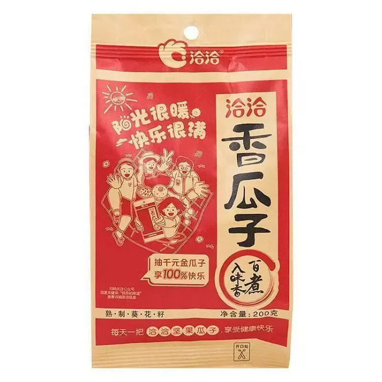 ChaCha Classic Melon Seeds 200g*1 bag 200 g