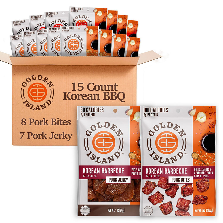 金岛 - 猪肉干和零食 -