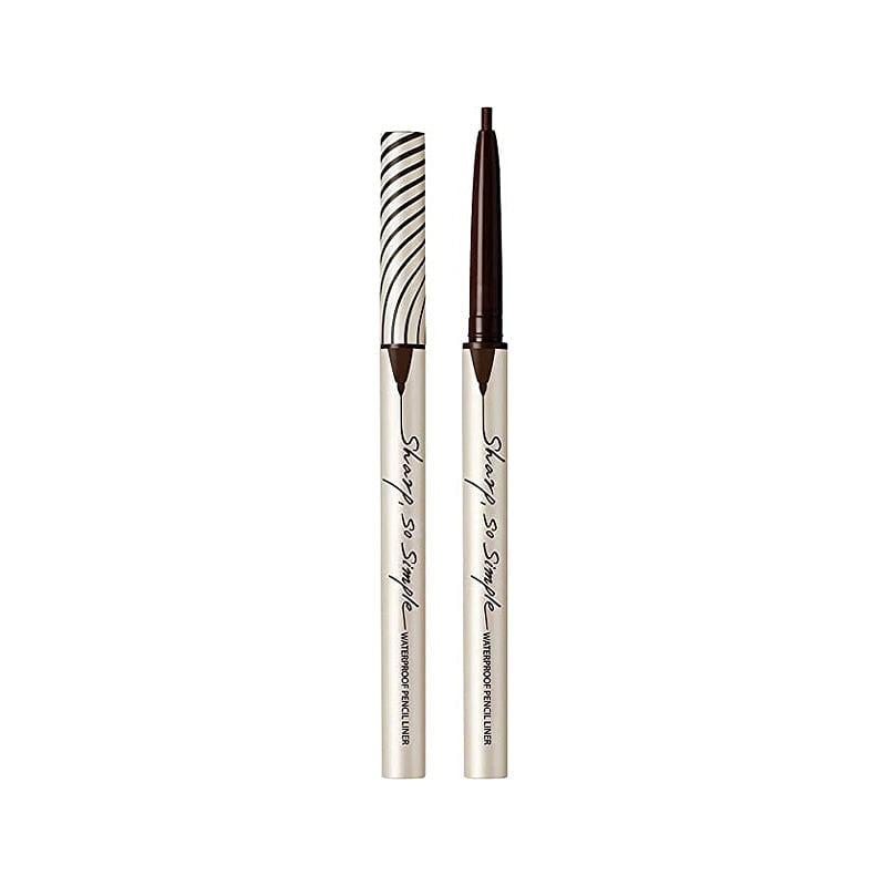 CLIO’s Sharp, So Simple Pencil Liner 0.14g 02 Brown 1 each