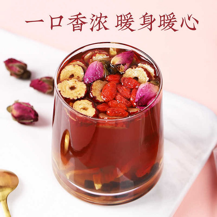 花茗韵 阿胶红糖姜茶补生姜寒宫气红枣枸杞茶