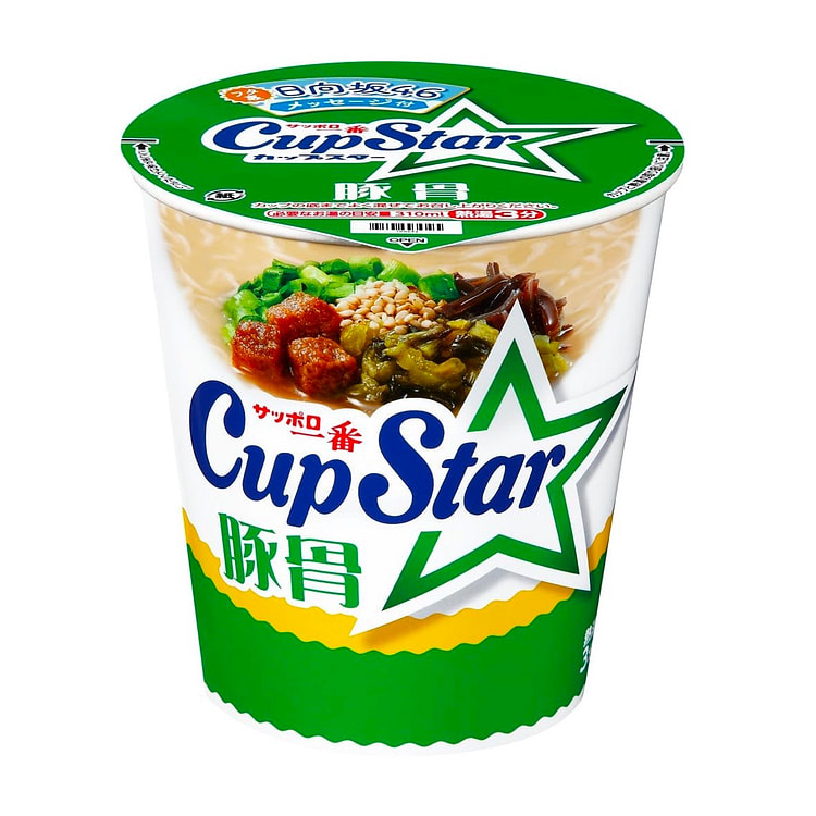 Japan Ramen Noodles Cup Star Tonkotsu Sapporo 75g