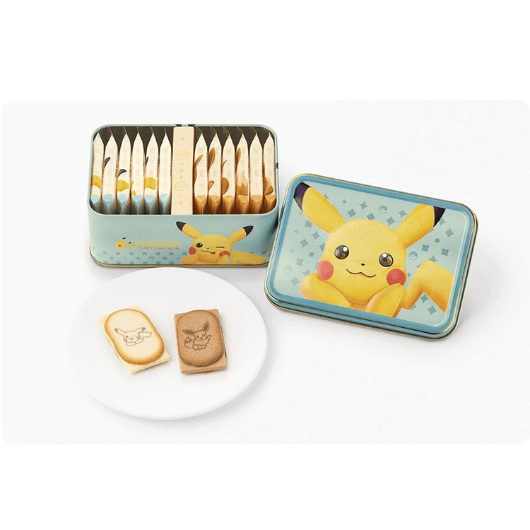 TokyoBanana东京香蕉宝可梦饼干2种12枚 1 盒