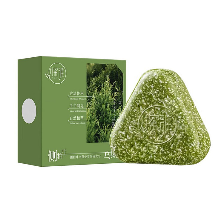 Chinese-ArborvitaeLeaf Infused Handmade ShampooBar 1 count