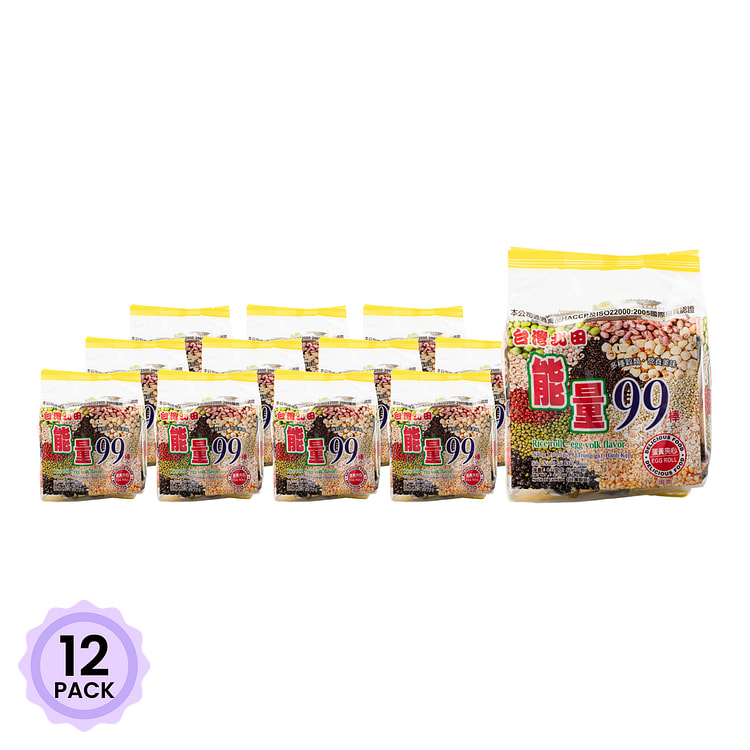 Beitian Energy Rice Rolls, Egg Yolk Flavor 180 g*12 pack