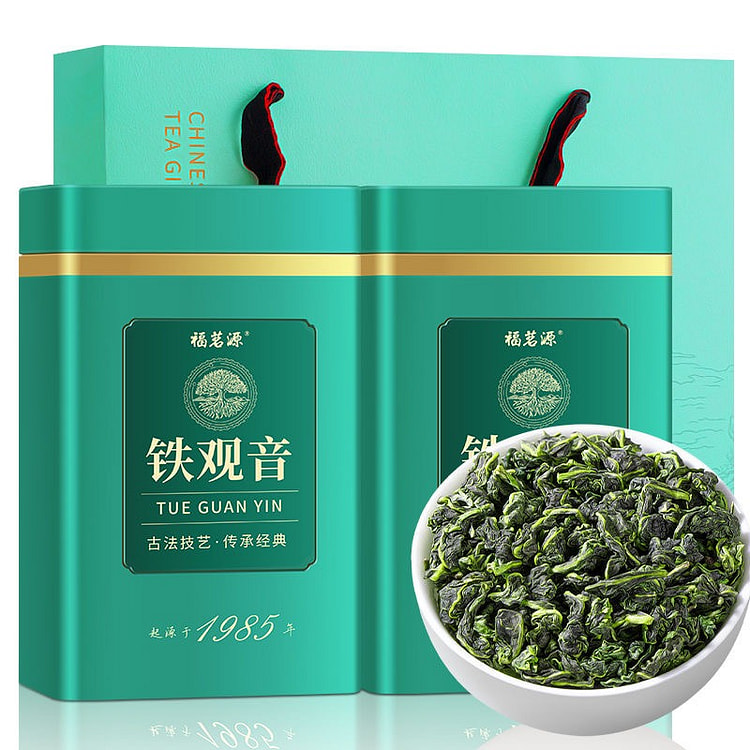 福茗源安溪铁观音新茶特级秋茶兰花香清香型乌龙茶礼盒 500 克