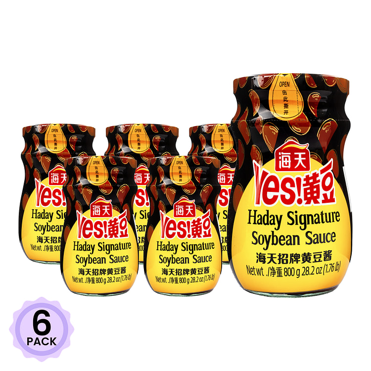 海天 黄豆酱 800 克*6 包