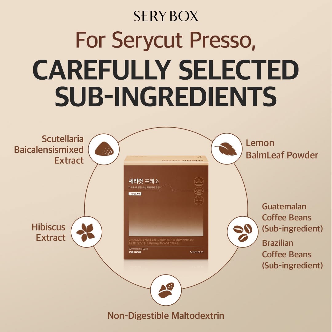 Sery Box Serycut Presso V2, 50 Sticks 50 each - Weee!