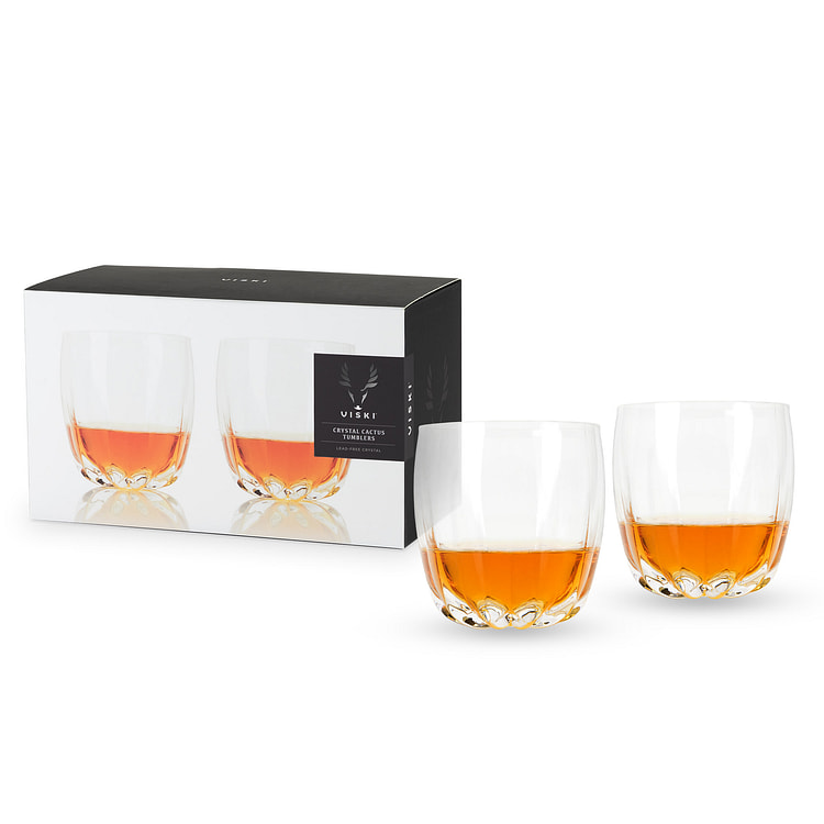 Cactus Crystal Tumblers by Viski®